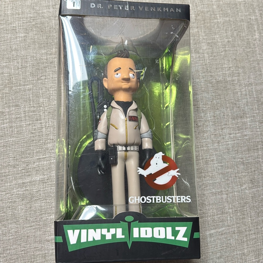 Vinyl idolz ghostbusters, Dr. Peter Venkman collectible /figure